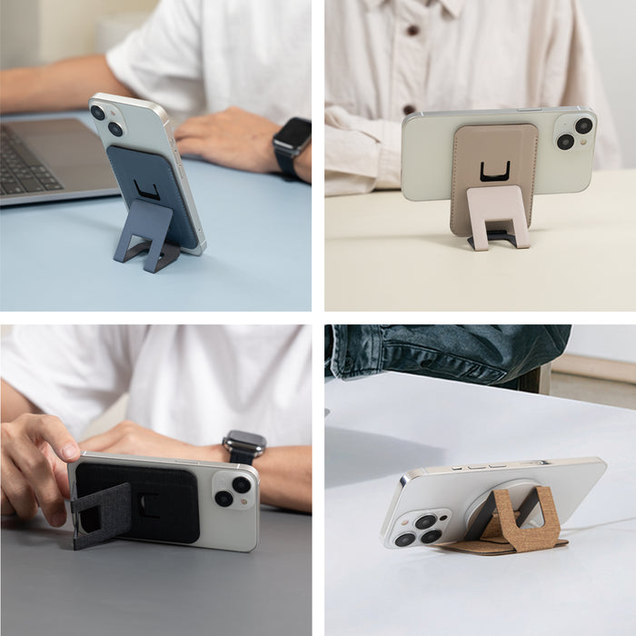Ares MagSafe Phone Wallet Stand by ergomi