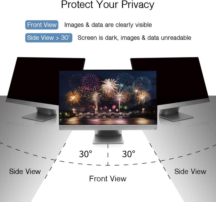 Volume Purchase - Adhesive Privacy Screen Protector for Widescreen Monitor