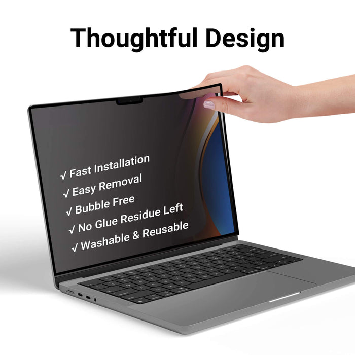 Privacy Screen Protector for Macbook Pro 14" - Storageble Protector