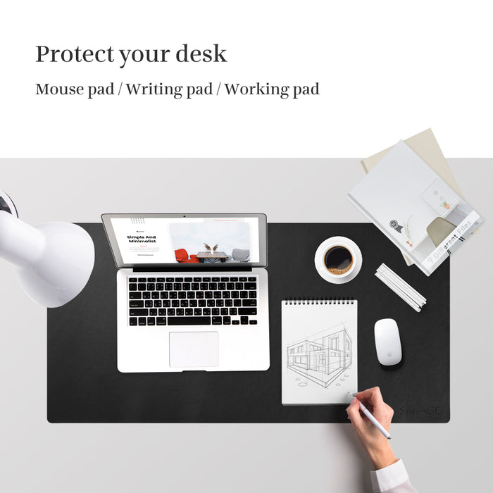 ECO Leather Office Desk Pad