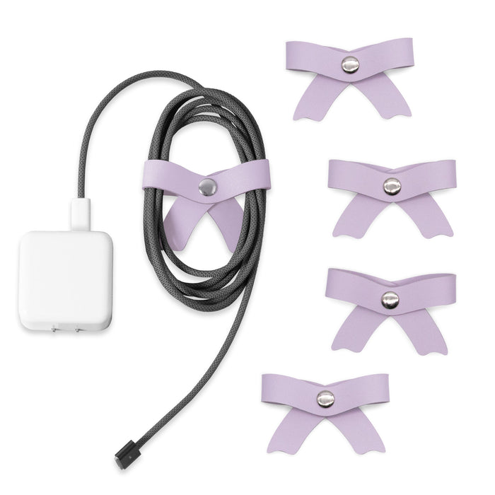 5-Pack Cord Organizer with Bow Design(Large)