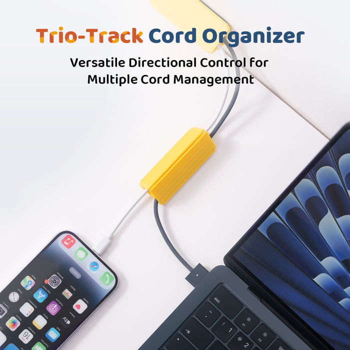 Cheese Trio-Track Cord Organizer