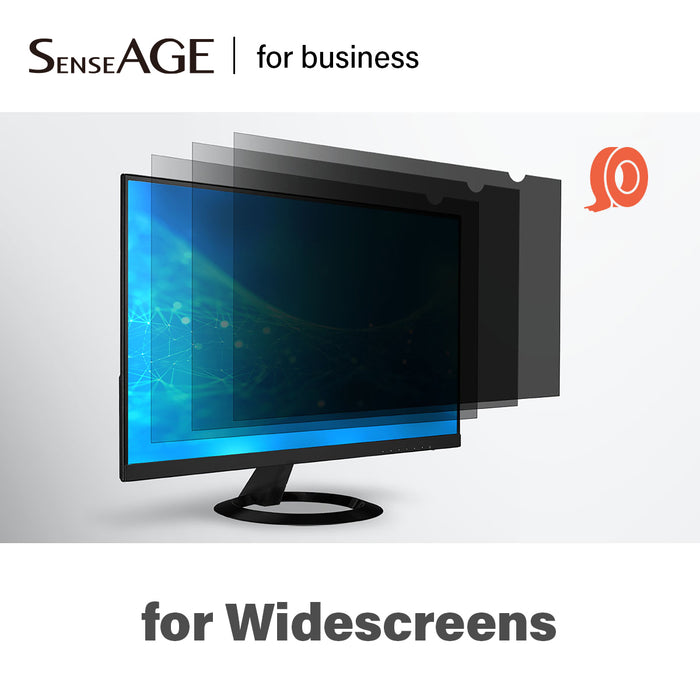 Volume Purchase - Adhesive Privacy Screen Protector for Widescreen Monitor