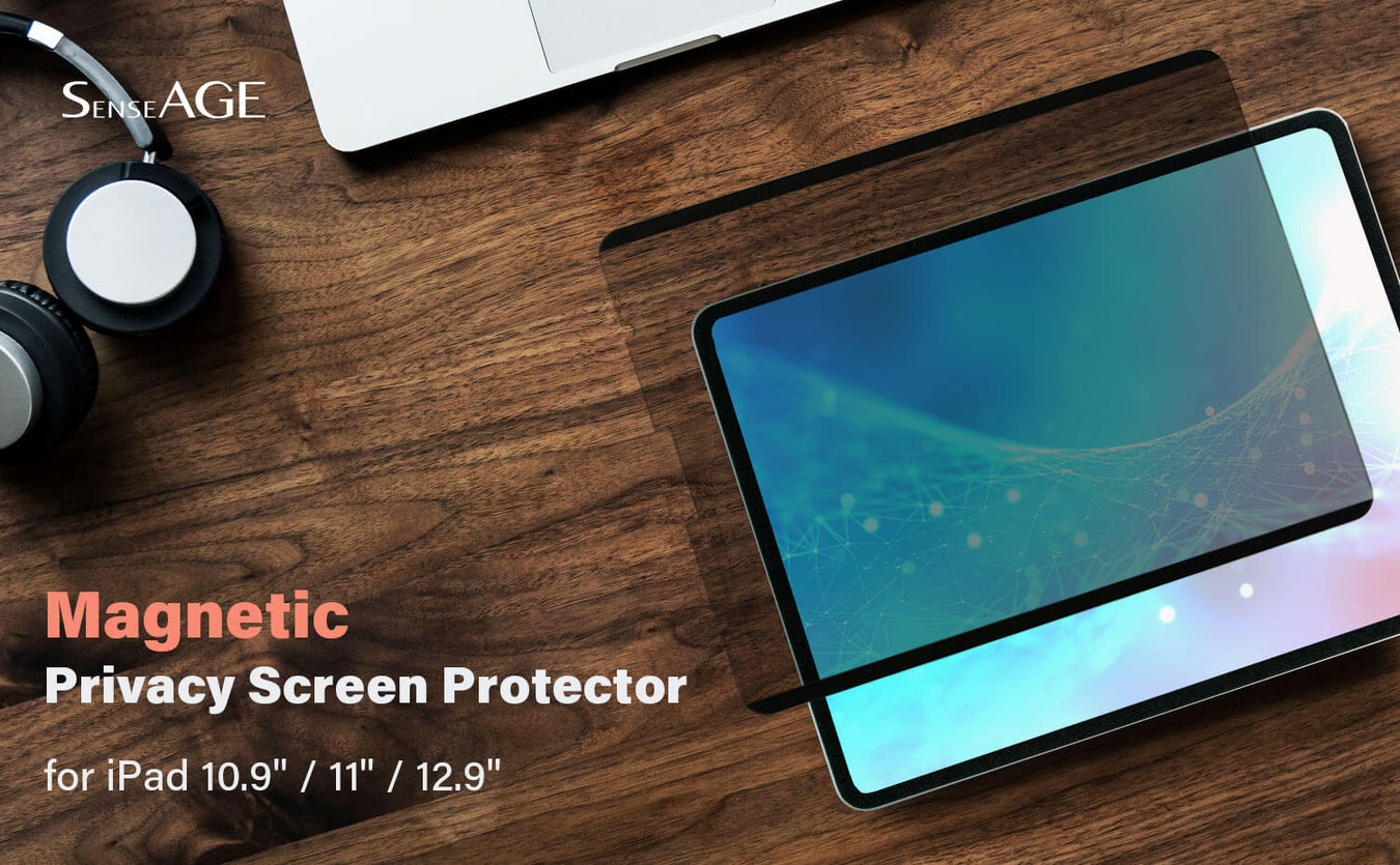 For iPad 10.2 Pro 11 12.9 M1 M2 Magnetic Privacy Screen Protector