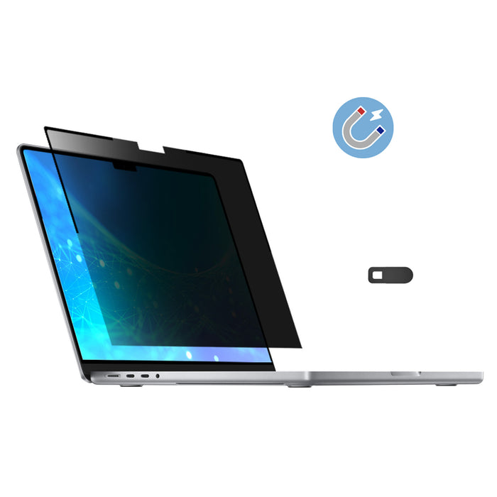 Magnetic Privacy Screen Protector for MacBook + Webcam Cover Slide