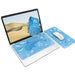 3-in-1 Portable, Washable Mouse Pad & Keyboard Cloth-Dance of the Azure Sea