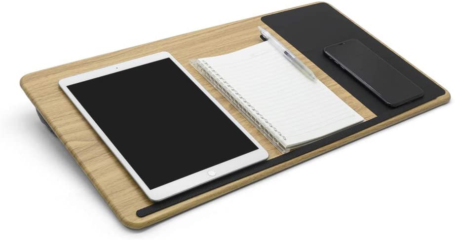 Wooden Bamboo Cushioned Lap Desk