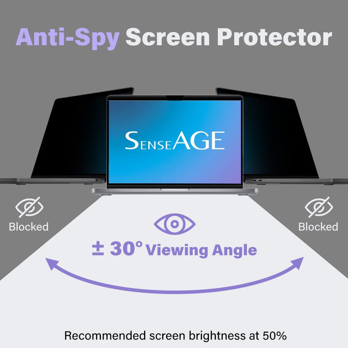 Magnetic Privacy Screen Protector for MacBook Air 13.6" (2022 M2 A2681)