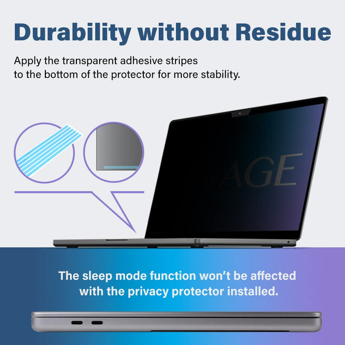 Magnetic Privacy Screen Protector for MacBook Air 13.6" (2022 M2 A2681)