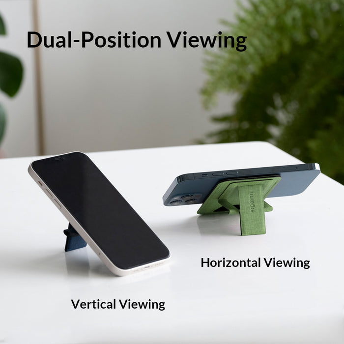 Magnetic Cell Phone Wallet, Slim Hercules Ergonomic Phone Dock, Cradle, Stand