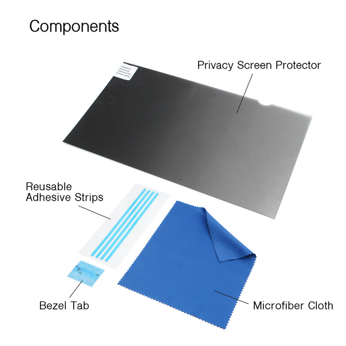 Adhesive Privacy Screen Protector for Laptop