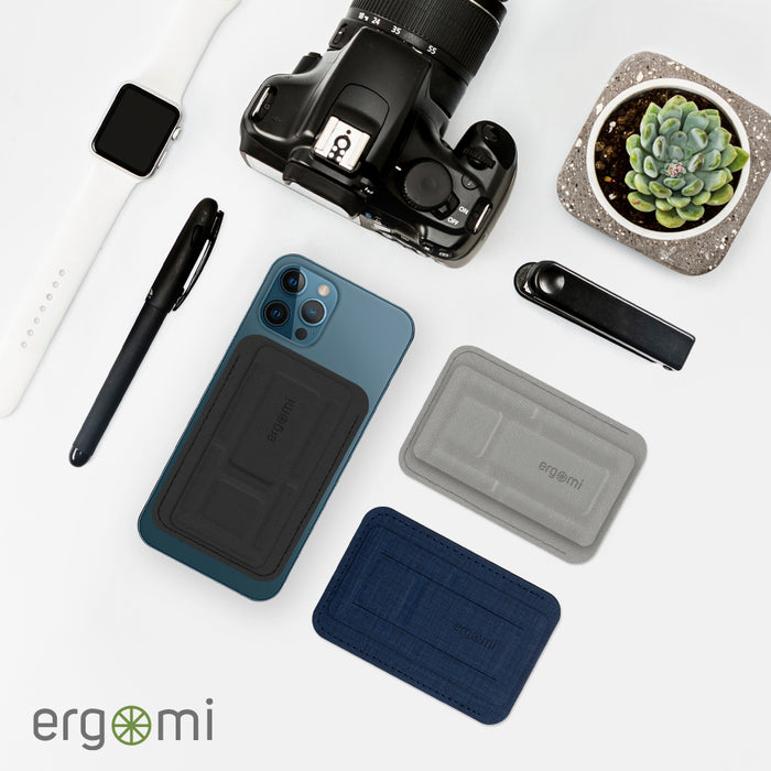 Magnetic Cell Phone Wallet, Slim Hercules Ergonomic Phone Dock, Cradle, Stand