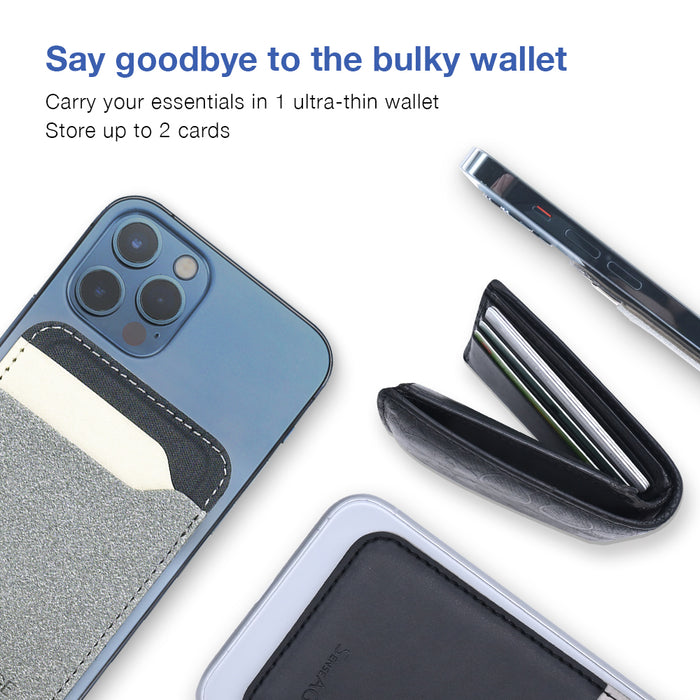 Magnetic Phone Wallet for MagSafe iPhone