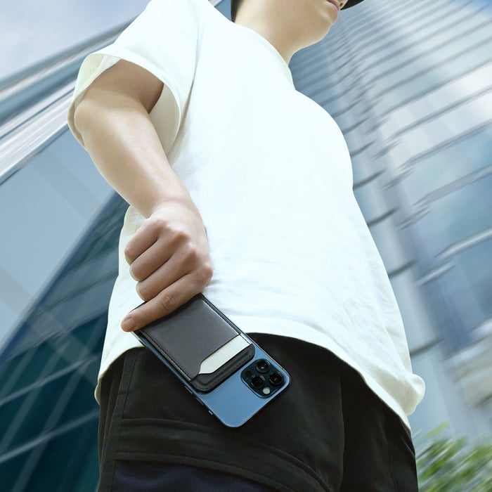 Arrow Magnetic Phone Wallet Designed for Mag-Safe, for iPhone 12/12 Pro/12 Pro Max/12 mini