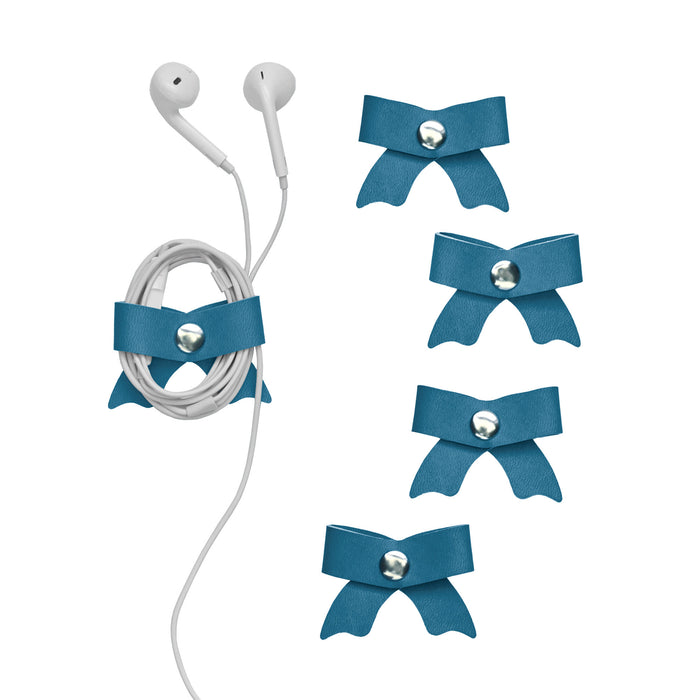 5-Pack Tiny Cord Organizer with Bow Design(Small)