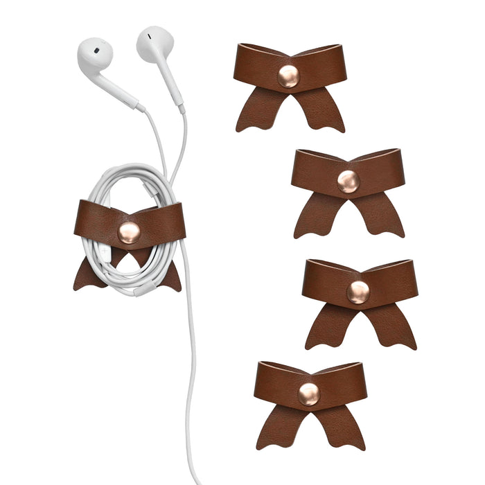 5-Pack Tiny Cord Organizer with Bow Design(Small)